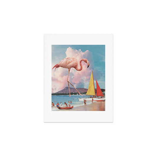 Flamingo Playground Art Print Gallery Image 2