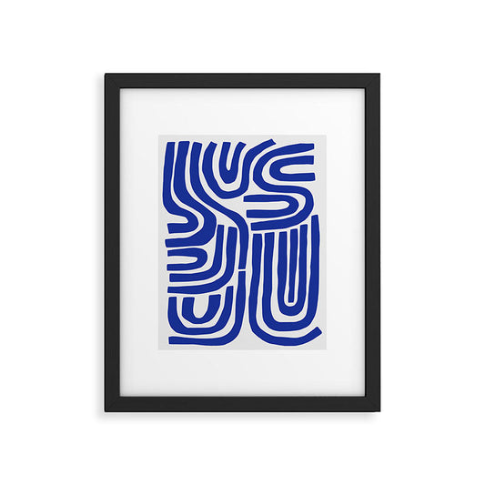 S and U Framed Art Print Gallery Image 2