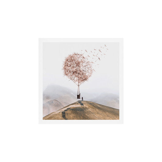 Flying Dandelion Art Print Gallery Image 2