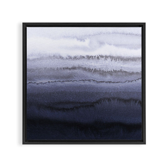 WITHIN THE TIDES BLUE Framed Canvas Print Gallery Image 2