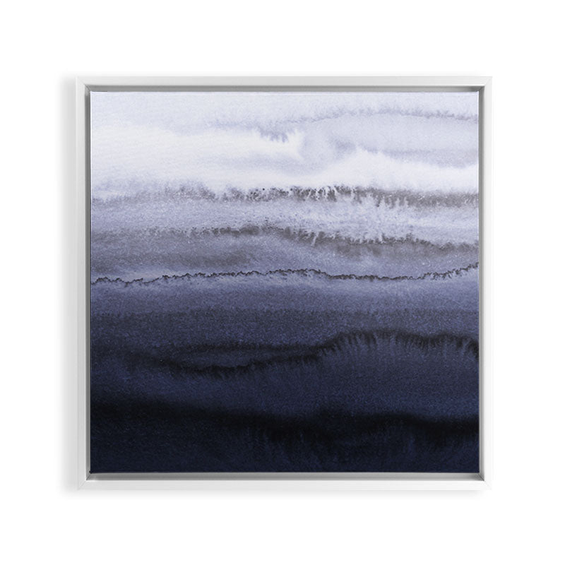 WITHIN THE TIDES BLUE Framed Canvas Print Gallery Image 12