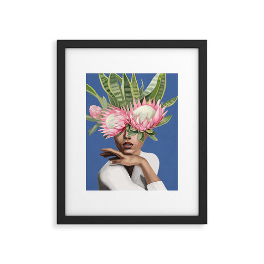 Floral Elegance 2 Framed Art Print Gallery Image 2