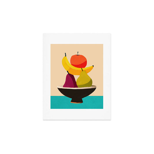 Summer Fruit Bowl Art Print Gallery Image 2