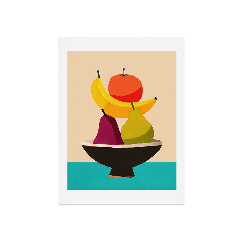Summer Fruit Bowl Art Print Gallery Image 7