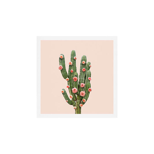 CACTUS AND ROSES Art Print Gallery Image 2