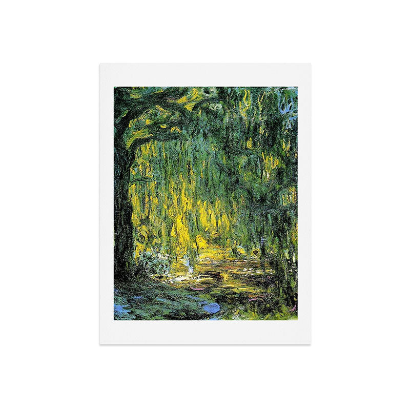 Weeping Willow by Claude Monet Art Print Gallery Image 7