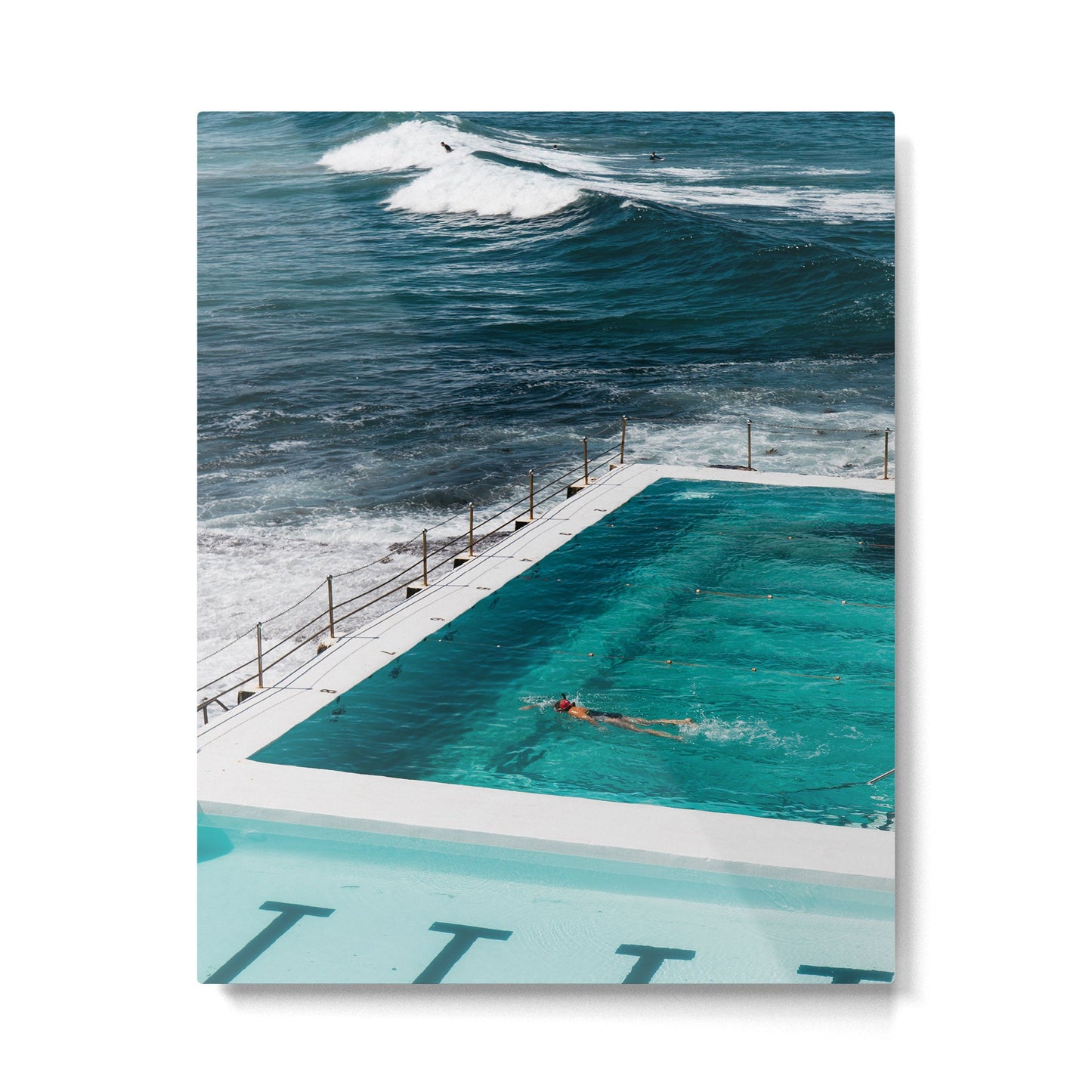 Bondi Icebergs Club I art print Metal Print Gallery Image 3