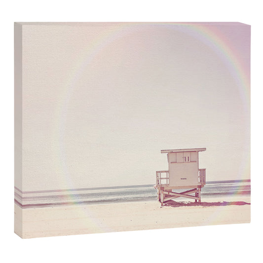 Beach hut Canvas Print Gallery Image 2