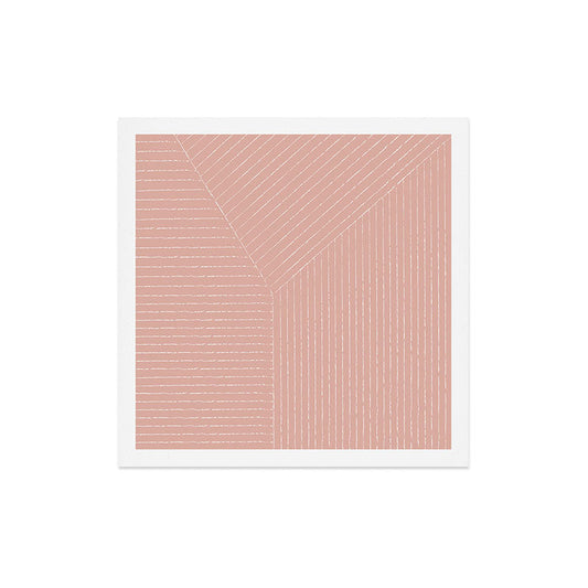 Lines (Blush Pink) Art Print Gallery Image 2