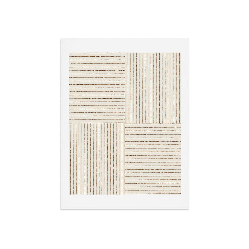 Lines III (Cream) Art Print Gallery Image 5