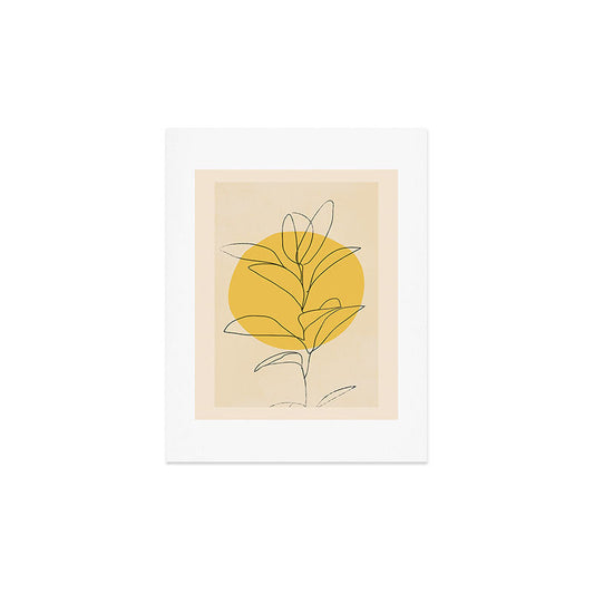 Abstract Art /Minimal Plant 3/2 Art Print Gallery Image 2