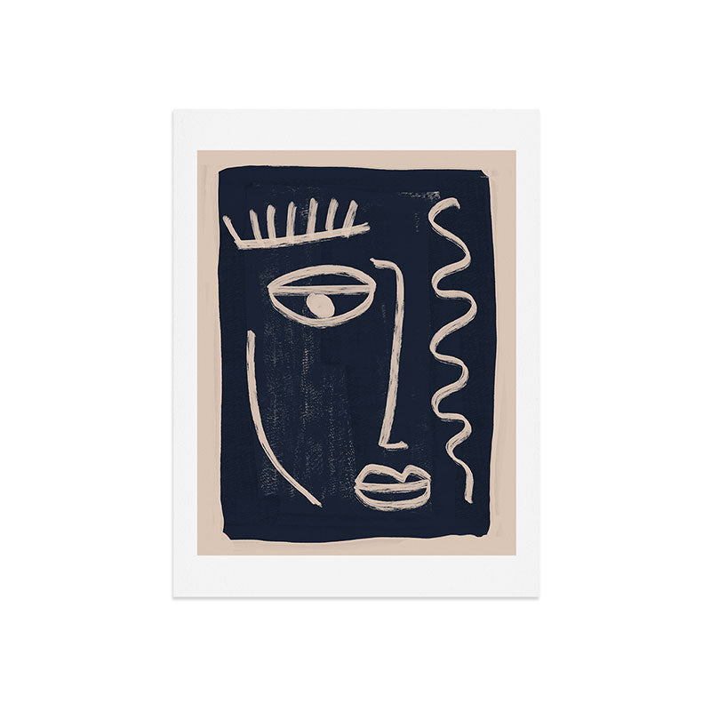 Abstract Face 23 Art Print Gallery Image 7
