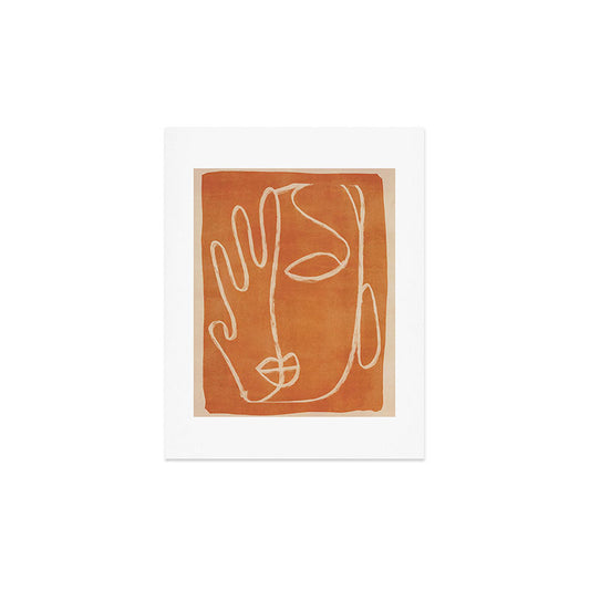 Abstract Face 25 Art Print Gallery Image 2