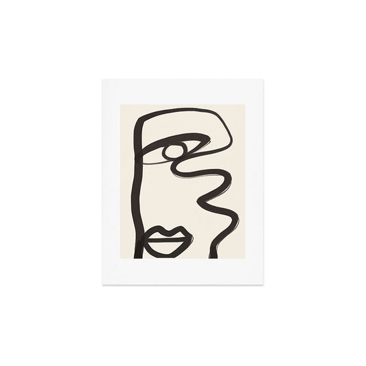 Abstract Face 36 Art Print Gallery Image 2