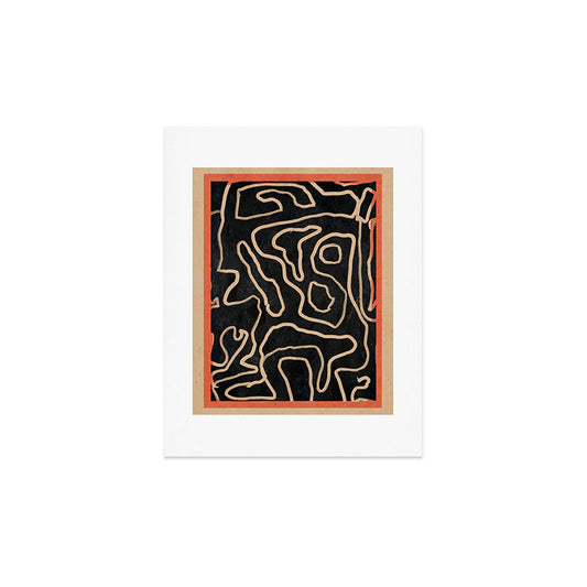 Abstract line art 159 Art Print Gallery Image 2