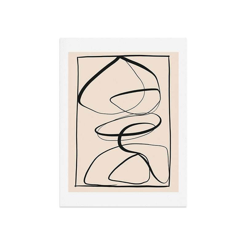 Abstract line art 48a Art Print Gallery Image 7