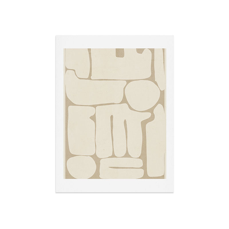 Modern Abstract Minimal Shapes 164 Art Print Gallery Image 7