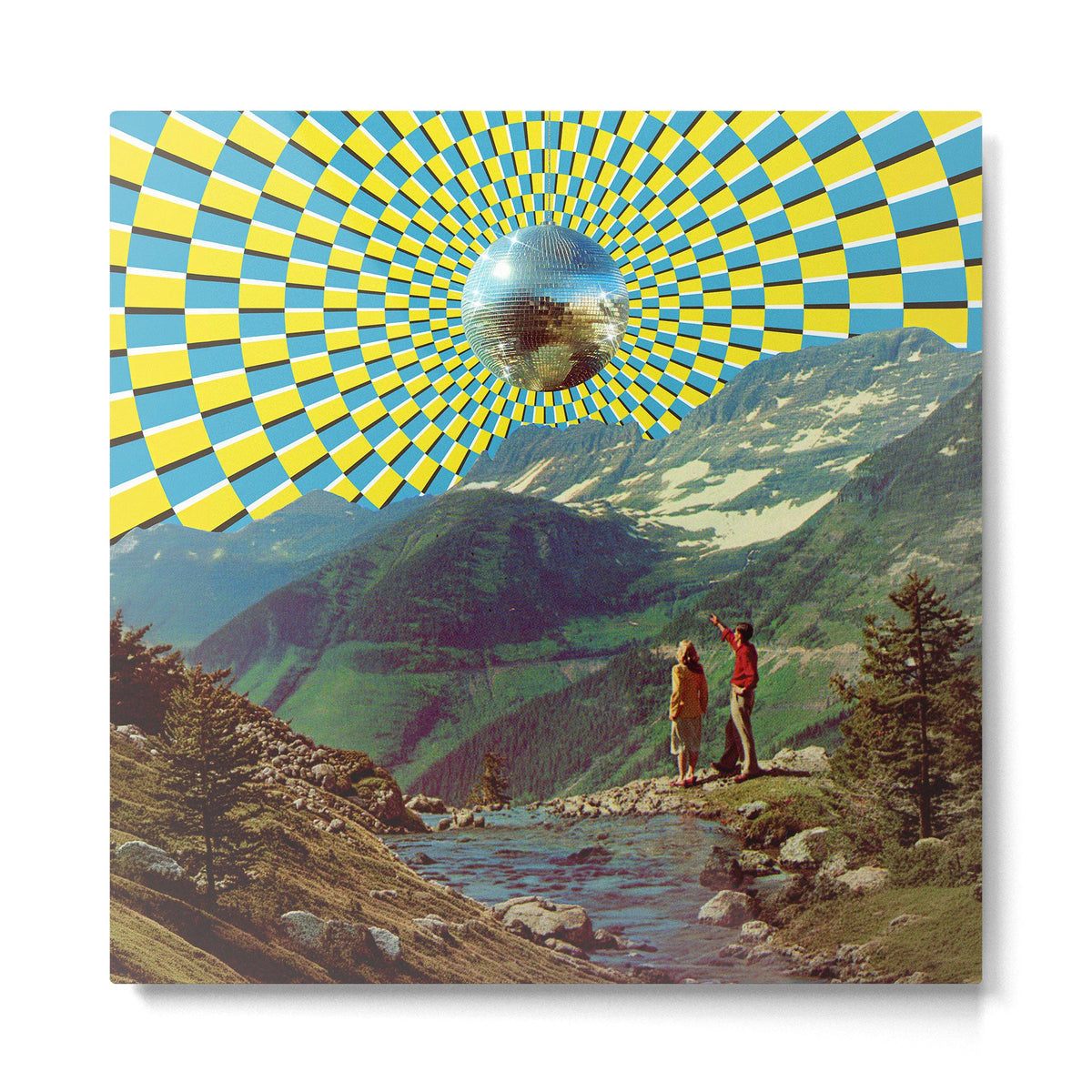 Peak Disco Boogie v2 Metal Print Gallery Image 5