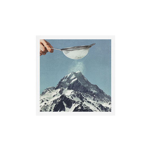 Sifted Summit - Snow Sugar on Mountain Peak Art Print Gallery Image 2