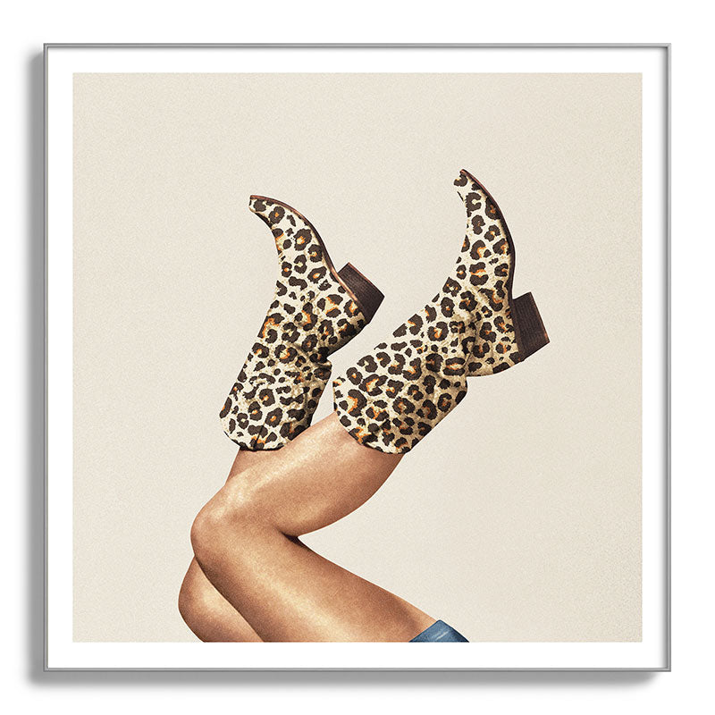 These Boots - Leopard Print Framed Art Print Gallery Image 41