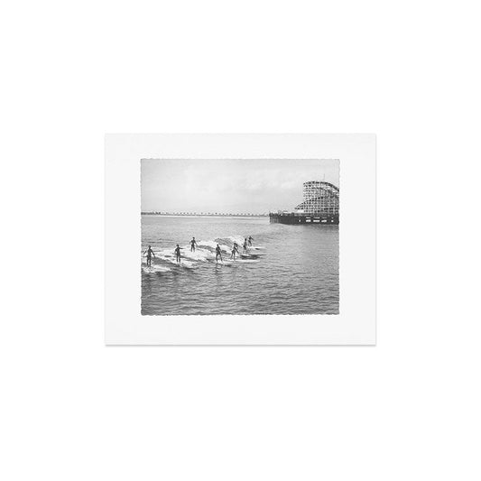 Long Beach Surfers 1930s Art Print Gallery Image 2