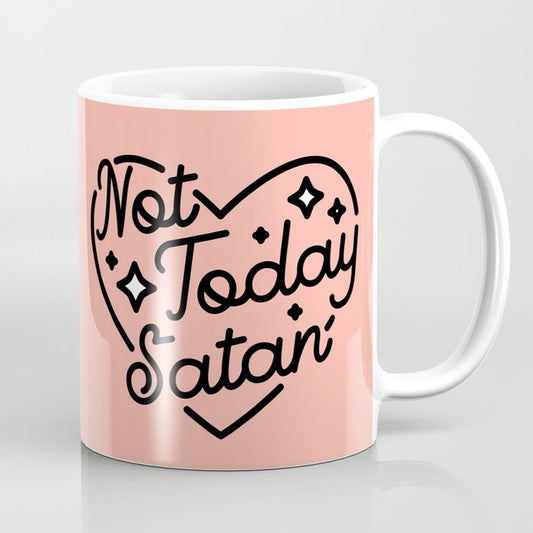 not today satan I Coffee Mug Gallery Image 1