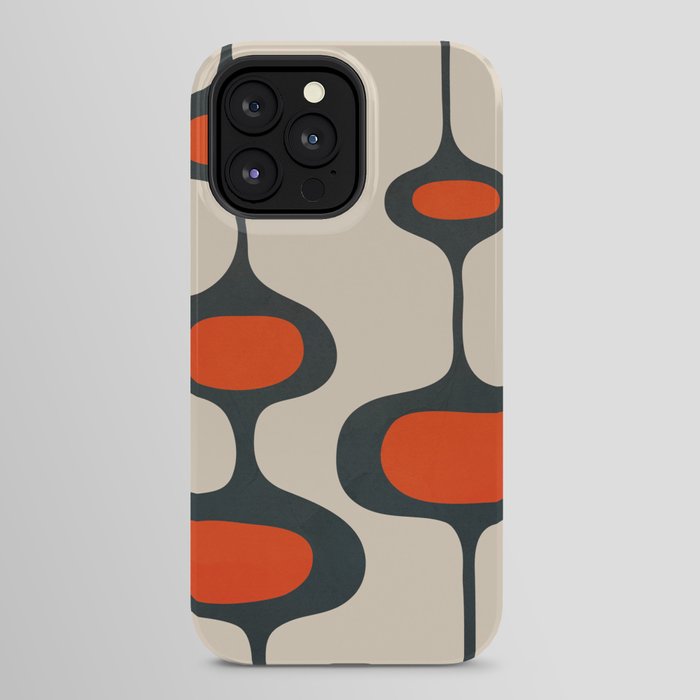 Mid-Century Modern Abstract Art 28 iPhone Case Gallery Image 32