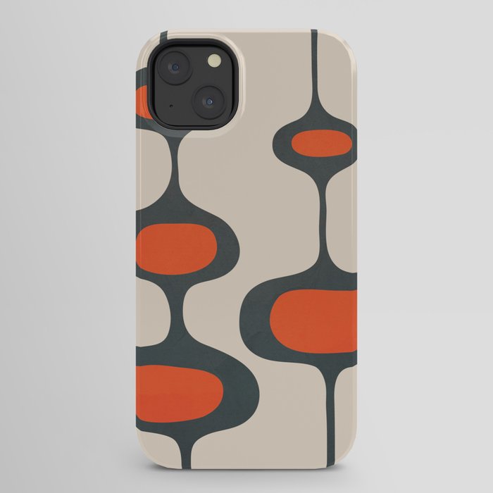 Mid-Century Modern Abstract Art 28 iPhone Case Gallery Image 22