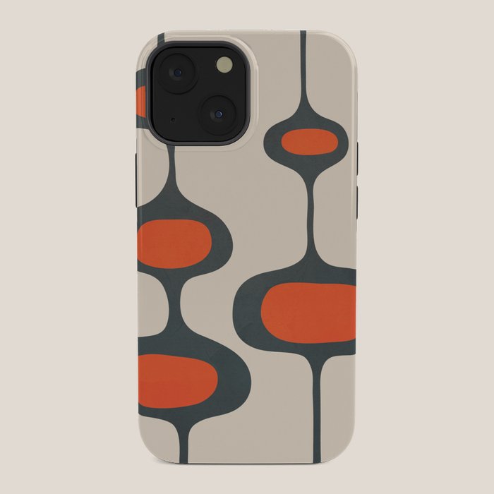 Mid-Century Modern Abstract Art 28 iPhone Case Gallery Image 34