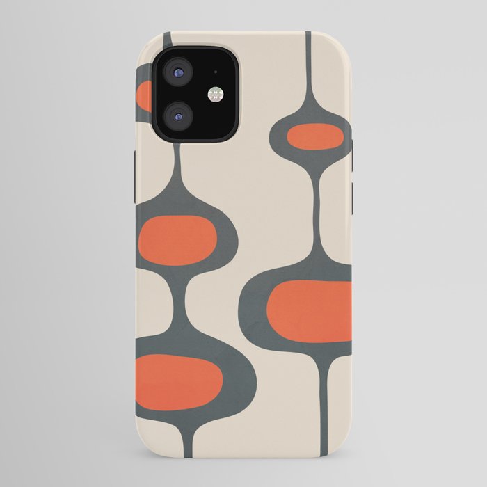 Mid-Century Modern Abstract Art 28 iPhone Case Gallery Image 41