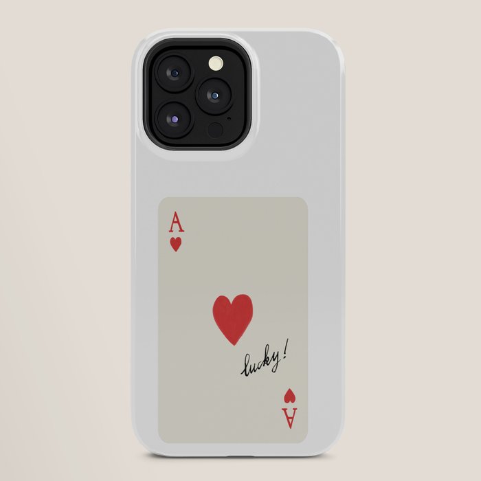 Ace of Hearts - Lucky Red iPhone Case Gallery Image 28