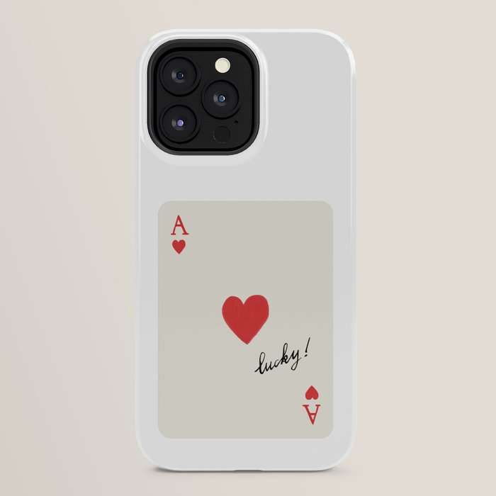 Ace of Hearts - Lucky Red iPhone Case Gallery Image 24