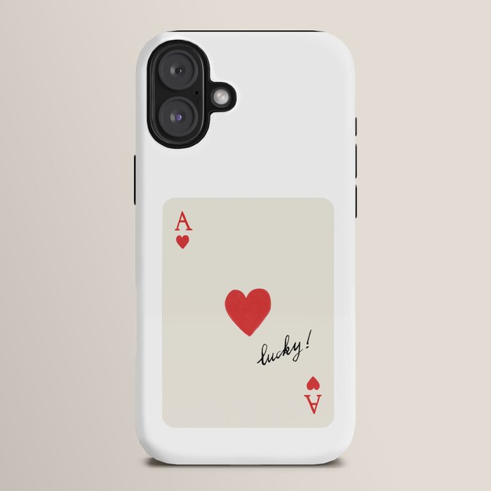 Ace of Hearts - Lucky Red iPhone Case Gallery Image 14
