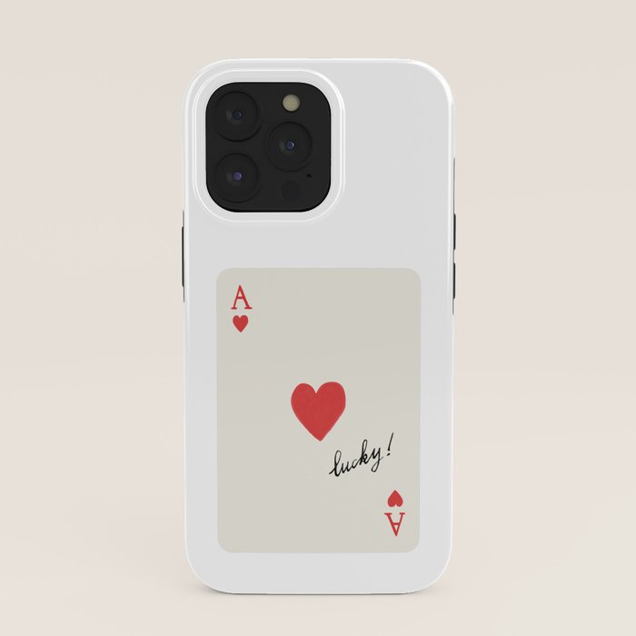 Ace of Hearts - Lucky Red iPhone Case Gallery Image 39