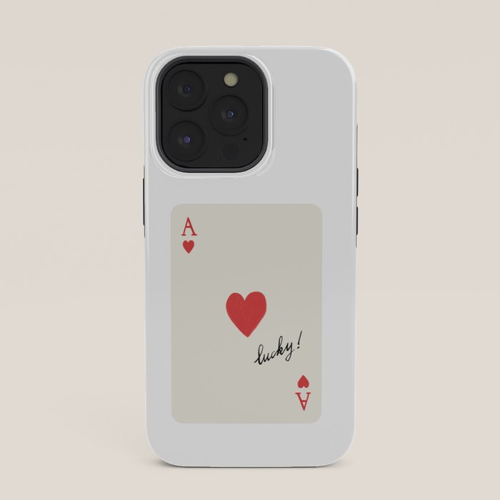 Ace of Hearts - Lucky Red iPhone Case Gallery Image 35