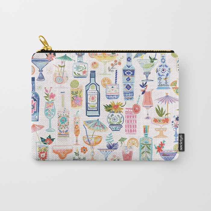 Cocktails Viva Happy Hour Carry All Pouch Gallery Image 1