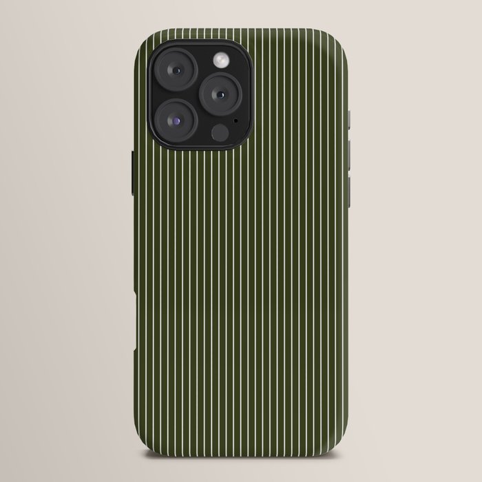 Lines #6 (Olive Green) iPhone Case Gallery Image 16