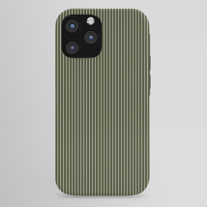 Lines #6 (Olive Green) iPhone Case Gallery Image 44