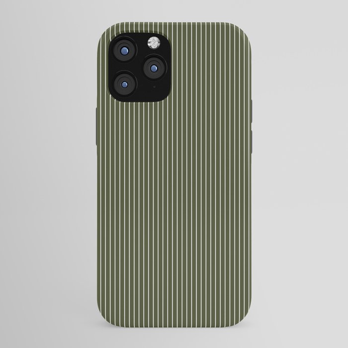 Lines #6 (Olive Green) iPhone Case Gallery Image 43