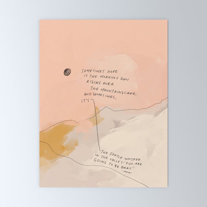 Sometimes Hope is Mini Art Print Gallery Image 6
