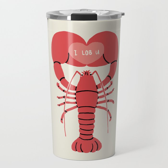 I LOB YOU Travel Mug Gallery Image 1