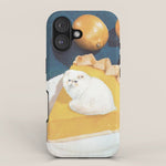 Lemon Meow Pie - Cat Meringue iPhone Case Gallery Image 1