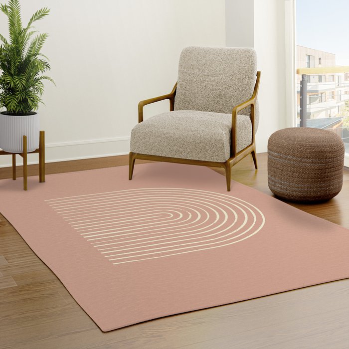 Arch Terra Pink Rug Gallery Image 3