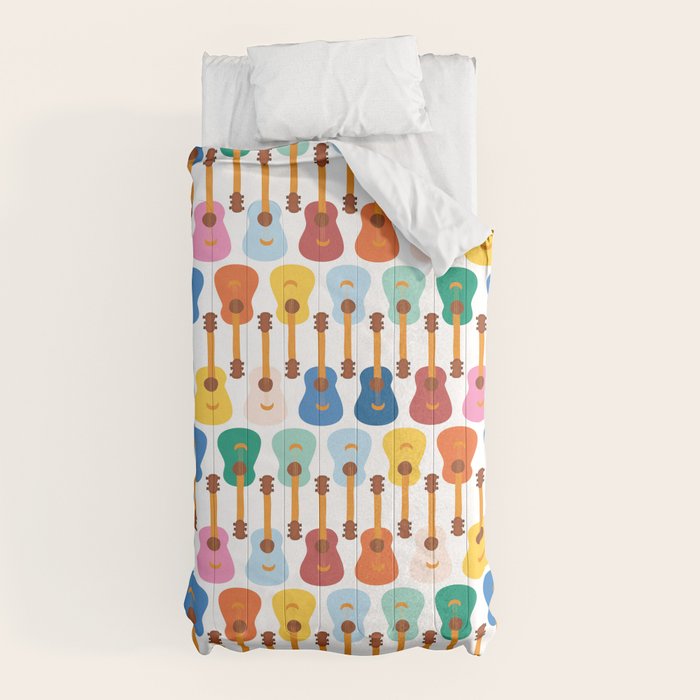Colorful Guitars Comforter Gallery Image 5