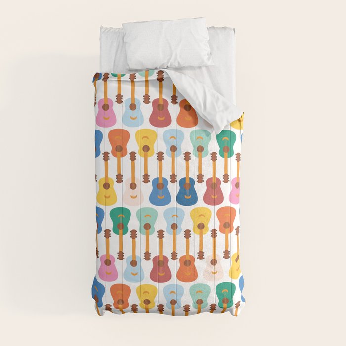 Colorful Guitars Comforter Gallery Image 9