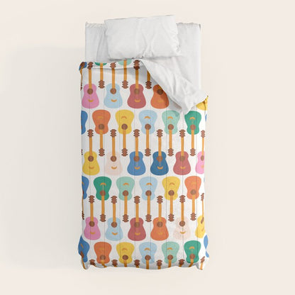 Colorful Guitars Comforter Gallery Image 4