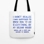 This Is My Second Rodeo Tote Bag Gallery Image 1