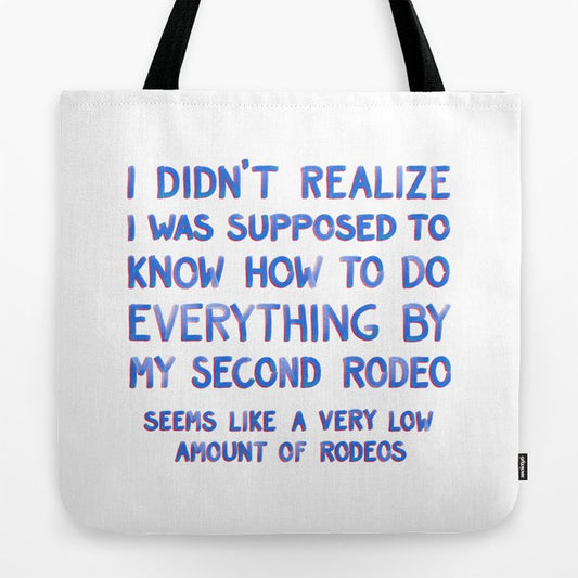 This Is My Second Rodeo Tote Bag Gallery Image 2