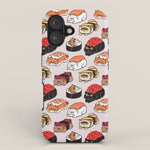 Sushi Persian Cat iPhone Case Gallery Image 1