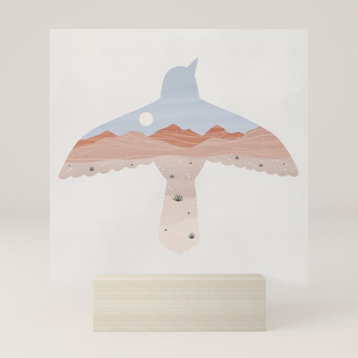 fly south Mini Art Print Gallery Image 5